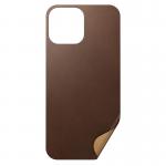Skin din piele naturala NOMAD Leather MagSafe compatibil cu iPhone 13 Pro Max Brown 6 - lerato.ro