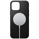 Carcasa din piele naturala NOMAD Rugged MagSafe compatibila cu iPhone 13 Pro Max Black