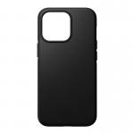 Carcasa din piele naturala NOMAD Rugged MagSafe compatibila cu iPhone 13 Pro Black 2 - lerato.ro