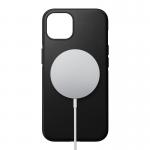 Carcasa din piele naturala NOMAD Rugged MagSafe compatibila cu iPhone 13 Black 7 - lerato.ro