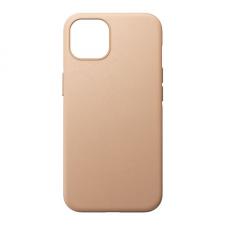 Carcasa din piele naturala NOMAD Rugged MagSafe compatibila cu iPhone 13 Natural