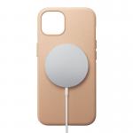 Carcasa din piele naturala NOMAD Rugged MagSafe compatibila cu iPhone 13 Natural 7 - lerato.ro