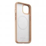 Carcasa din piele naturala NOMAD Rugged MagSafe compatibila cu iPhone 13 Natural 5 - lerato.ro