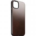 Carcasa din piele naturala NOMAD Modern Leather MagSafe compatibila cu iPhone 14 Plus Brown 2 - lerato.ro