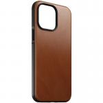Carcasa din piele naturala NOMAD Modern Leather MagSafe compatibila cu iPhone 14 Pro Max Tan 4 - lerato.ro