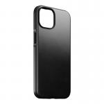 Carcasa din piele naturala NOMAD Modern Leather MagSafe compatibila cu iPhone 14 Black 2 - lerato.ro