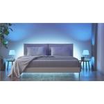 Set 4 becuri Smart LED RGBCW Nanoleaf Matter Wi-Fi A19, lumina alba/colorata, E27, 8.5W, Peste 16M culori, control vocal, WiFi 4 - lerato.ro