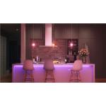 Set 4 becuri Smart LED RGBCW Nanoleaf Matter Wi-Fi A19, lumina alba/colorata, E27, 8.5W, Peste 16M culori, control vocal, WiFi 5 - lerato.ro