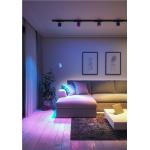 Set 3 becuri smart Nanoleaf Essentials Matter, RGB, Control vocal / aplicatie, 5W, 300 lm, Interval temperatura culoare 2700-6500K, E27, WiFi, Alb 3 - lerato.ro