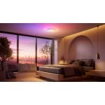 Plafoniera LED Smart Nanoleaf, RGB, 2600lm, 2200K-6500K, Control aplicatie / vocal, Alb 12 - lerato.ro