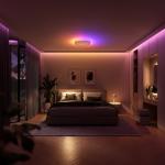 Plafoniera LED Smart Nanoleaf, RGB, 2600lm, 2200K-6500K, Control aplicatie / vocal, Alb 13 - lerato.ro