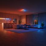 Plafoniera LED Smart Nanoleaf, RGB, 2600lm, 2200K-6500K, Control aplicatie / vocal, Alb 8 - lerato.ro