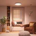 Plafoniera LED Smart Nanoleaf, RGB, 2600lm, 2200K-6500K, Control aplicatie / vocal, Alb 10 - lerato.ro