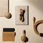 Cablu pentru incarcare si transfer de date Native Union Belt, USB-C/Lightning, 3m, Kraft 3 - lerato.ro
