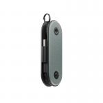 Cablu pentru incarcare si transfer de date Native Union Pocket, 2x USB-C, 60W, 17cm, Verde 4 - lerato.ro