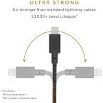 Cablu pentru incarcare si transfer de date Native Union Belt USB / Lightning 1.2m Cosmo 8 - lerato.ro