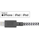 Cablu pentru incarcare si transfer de date Native Union Belt USB / Lightning 1.2m Zebra