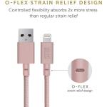 Cablu pentru incarcare si transfer de date Native Union Belt XL USB / Lightning 3m Rose