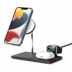 Statie de incarcare 3 in 1 Native Union Snap, Putere 7.5W, USB-C, Negru 11 - lerato.ro