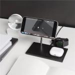 Statie de incarcare 3 in 1 Native Union Snap, Putere 7.5W, USB-C, Negru 10 - lerato.ro