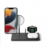 Statie de incarcare 3 in 1 Native Union Snap, Putere 7.5W, USB-C, Negru 7 - lerato.ro
