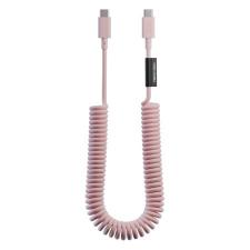 Cabluri de date si incarcare, Cablu pentru incarcare Native Union Pop, USB-C la USB-C, 60W, 2.4m, Roz, lerato.ro