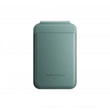 Portofel magnetic Native Union Active Wallet Stand, Compatibil MagSafe, Verde