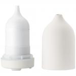 Umidificator aer Natural Origin Ceramic, Functie de aromatizor, 100ml, Autonomie 4h, Iluminare LED, Alb 3 - lerato.ro