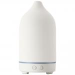 Umidificator aer Natural Origin Ceramic, Functie de aromatizor, 100ml, Autonomie 4h, Iluminare LED, Alb 5 - lerato.ro