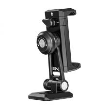 Suport trepied Neewer SP-02 cu eliberare rapida, Compatibil cu Trepied / SelfieStick cu filet de 1/4 sau 3/8 inch, 66-96mm, 40x60x105mm, Negru