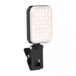 Lumina LED Neewer BL48B pentru selfie, compatibila MagSafe, 2.5W, 3000-6500K, 1000mAh, Negru 2 - lerato.ro
