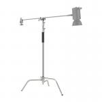 Trepied NEEWER SC320, Forma tip C, Brat extensibil, Inaltime maxima 320cm, Sarcina maxima brat 8kg, Silver 3 - lerato.ro