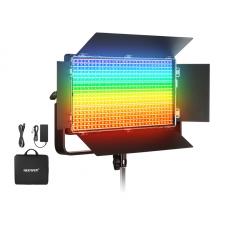Lampa LED Neewer APC100C, RGB, 105W, 2500-10000K, 31500lx, Lumina reglabila, Negru