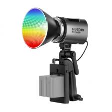 Lampa LED Neewer MS60C, RGB, 65W, 41000lx, 2700-6500K, Lumina reglabila, Silver