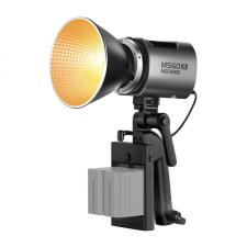 Lampa LED Neewer MS60B, Bi Color, 65W, 110000lx, 2700-6500K, Lumina reglabila, Silver