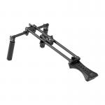 Suport de umar pentru camere foto / video Neewer SR004, Lungime sina 40cm, Diametru sina 15mm, Sarcina maxima 5kg, Aluminiu, Negru 2 - lerato.ro