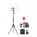 Set selfie Neewer SRP18C, Lampa LED RGB 48cm, 55W, 3700lux, 2500-10000K,  Trepied 85-180cm inclus, Negru 2 - lerato.ro