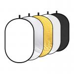 Panou foto reflectorizant 5-in-1 Neewer RF0812, 80 × 120 cm, Geanta transport inclusa, Multicolor 2 - lerato.ro