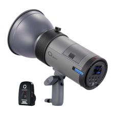 Alte accesorii camere video, Blit pentru exterior Neewer Q300, 5600K, 7800mAh, Control wirelss, Gri, lerato.ro