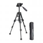 Trepied pentru camere foto / video Neewer TP02, Rotire 360 grade, Inclinare reglabila, Inaltime maxima 61.5cm, Aluminiu, Negru 3 - lerato.ro