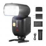 Blit Neewer Z880-C Speedlite pentru aparate foto Canon, 3300K, 2600mAh, Negru 4 - lerato.ro