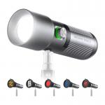 Lampa LED Neewer FL10, 4 culori, 10W, 2000K, 7500mAh, Silver 3 - lerato.ro