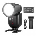 Blit Neewer Z2-C TTL pentru aparate foto Canon, 3300K, 2600mAh, USB-C, Negru 4 - lerato.ro