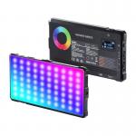 Lampa LED Neewer Basics SL90C, 8W, 2700-7500K, Lumina reglabila, Iluminare RGB, 4000mAh, USB-C, Negru 3 - lerato.ro