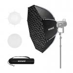 Difuzor foto softbox Neewer, Forma octogonala, Montura Bowens, Diametru 90 cm, Negru 2 - lerato.ro