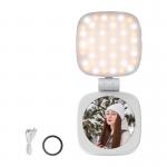 Lampa LED portabila pentru telefon Neewer NL48B, 3000-6500K, Magnetica, 850 mAh, Autonomie 110min, USB-C, Alb 3 - lerato.ro