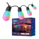 Set 2 ghirlande pentru gradina NEEWER NR01, Lungime 15m, 2700–6500K, Autonomie 8h, IP65, RGB, Bluetooth, WiFi, Multicolor 3 - lerato.ro