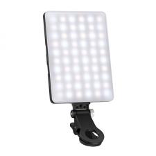 Lampa LED slefie Neewer NL-60AI, Bi Color, 4W, 2000mAh, USB-C / Micro USB, Negru