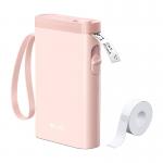 Imprimanta termica portabila Nelko P21, Latime imprimare 15 mm, Bluetooth, USB-C, Roz 4 - lerato.ro