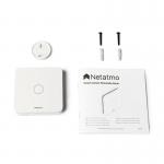 Detector monoxid de carbon Netatmo Smart Carbon Monoxide Alarm, 85dB, Alerte mobil, Wi-Fi, Compatibil cu Apple HomeKit, Alb